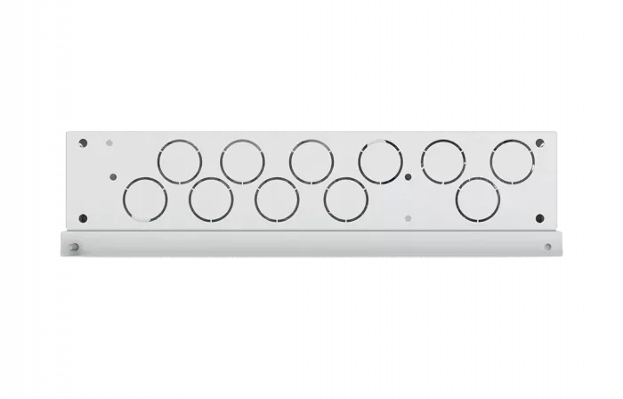 Шкаф квартирный телекоммуникационный встраиваемый с радиопрозрачной дверцей ШТ-НСс пустой ССД