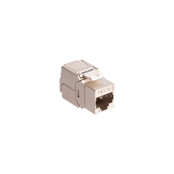 Розеточный модуль NTSS PREMIUM Keystone RJ45 FTP CAT5e 180 градусов безинструментальный белый ver2