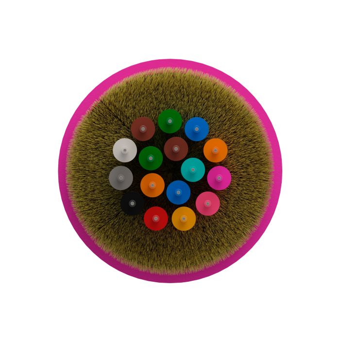 Оптический кабель внутренний NTSS 16 волокон OM4, 50/125, LSZH, маджента