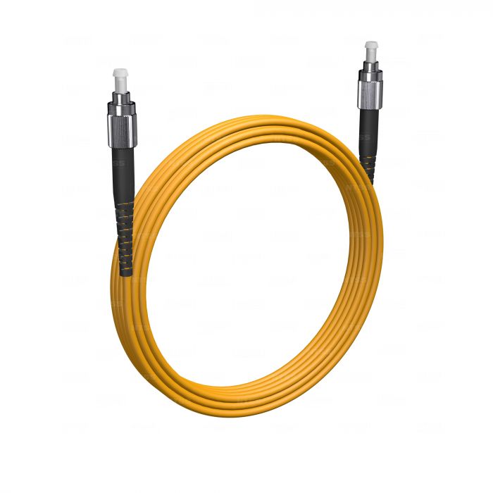 Армированный шнур оптический NTSS spc FC/UPC-FC/UPC 9/125 3.0мм 20м LSZH (патч-корд)