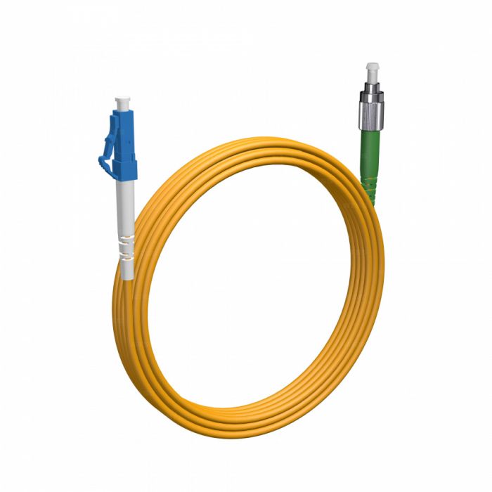 Шнур оптический NTSS spc LC/UPC-FC/APC 9/125 2.0мм 5м LSZH (патч-корд)