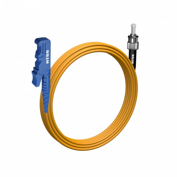 Шнур оптический NTSS spc E2000/UPC-ST/UPC 9/125 3.0мм 10м LSZH (патч-корд)