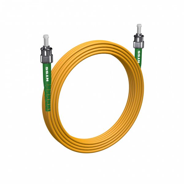Шнур оптический NTSS spc ST/APC-ST/APC 9/125 2.0мм 20м LSZH (патч-корд)