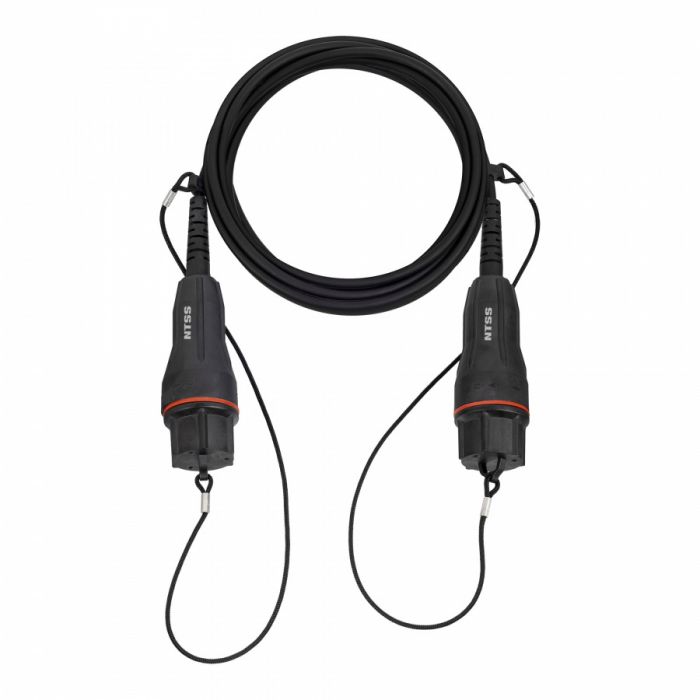 Сборка кабельная NTSS 2 волокна SM G.657A1 LC/UPC-LC/UPC с кожухами FullAxs с одной стороны, длина 10м