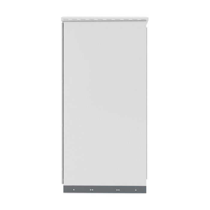 Шкаф напольный климатический NTSS RT 42U (ШхВхГ) 600x2175x800 мм, 4 профиля 19, с обогревом 400W и вентиляцией, IP55, серый RAL 7035