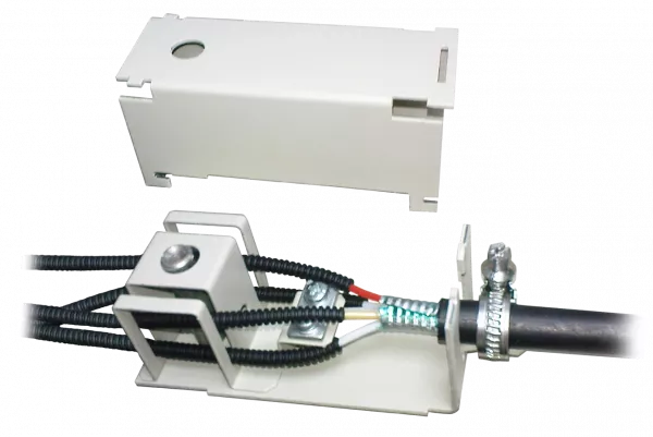 Узел ввода ОК ВКР-1 с транспортными трубками (кабель с гофрированной стальной лентой) ВОКС ССД