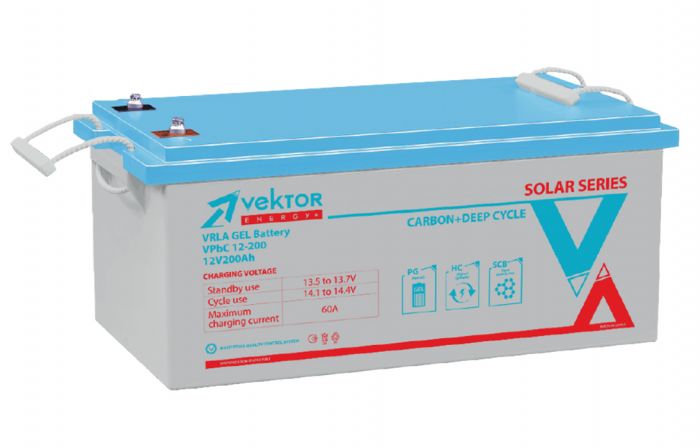 VPbC 12-200 Аккумуляторная батарея Vektor VPbC 12-200