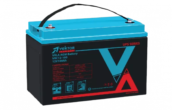 VRC 12-100	Аккумуляторная батарея Vektor VRC 12-100