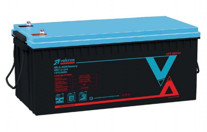 VRC 12-200	Аккумуляторная батарея Vektor VRC 12-200