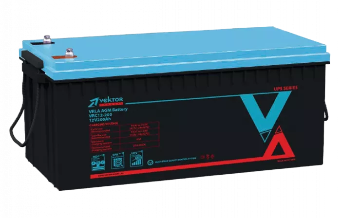 VRC 12-200	Аккумуляторная батарея Vektor VRC 12-200