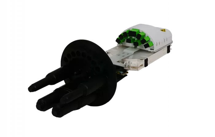 Муфта-кросс МКО-У6/CM4-1PLC4-SC/APC-10SC-10SC/APC-1SC/APC ССД