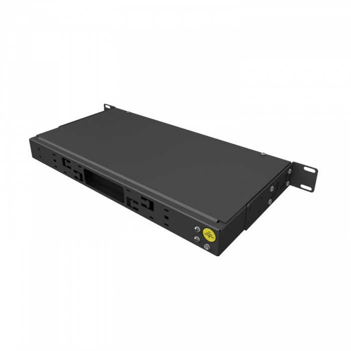Кросс 19" NTSS PREMIUM, предсобранный 1U, 20 портов SC/UPC, 50/125 мкм OM3, черный