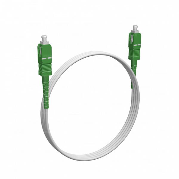 Шнур оптический NTSS spc SC/APC-SC/APC 9/125 G657.A2 2.0мм 2м LSZH (патч-корд)