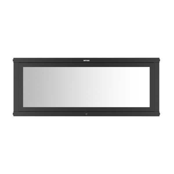 Секция крыши системы изоляции NTSS обслуживаемая с окном, ширина коридора 1800 мм, длина 750 мм, RAL 9005 чёрный