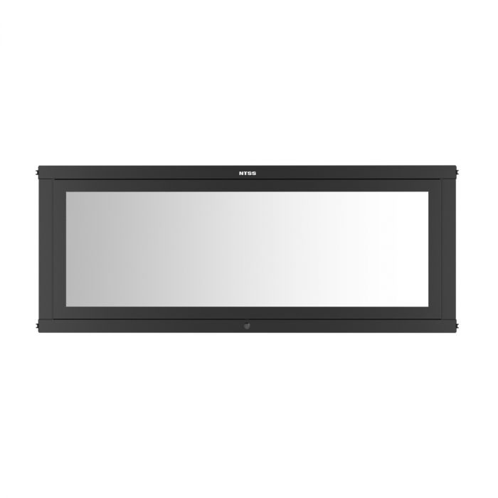 Секция крыши системы изоляции NTSS обслуживаемая с окном, ширина коридора 1800 мм, длина 750 мм, RAL 9005 чёрный