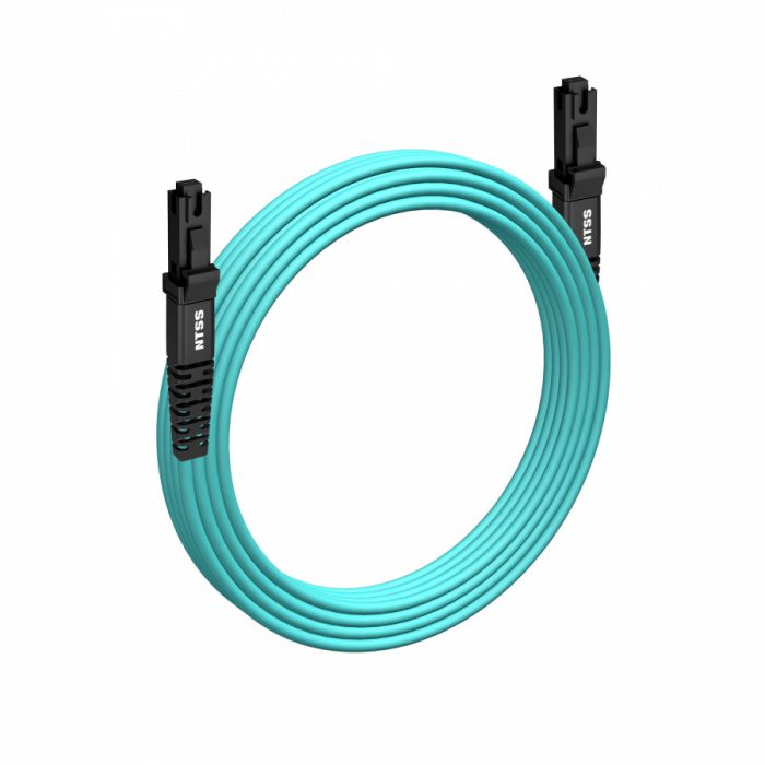 Шнур оптический NTSS dpc MTRJ/female-MTRJ/female 50/125 OM3 2.0мм 10м LSZH (патч-корд)