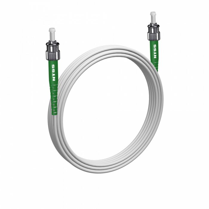 Шнур оптический NTSS spc ST/APC-ST/APC 9/125 G.657.A1 3.0мм 15м LSZH (патч-корд)