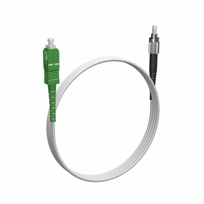 Шнур оптический NTSS spc SC/APC-FC/UPC 9/125 G.657A1 2.0мм 2м LSZH (патч-корд)