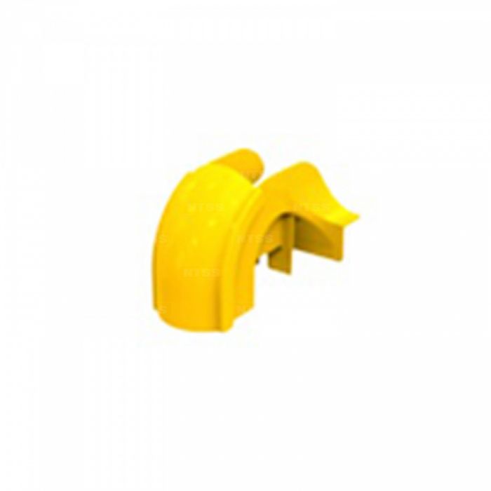 Выход-спуск NTSS 70 мм с крышкой, жёлтый