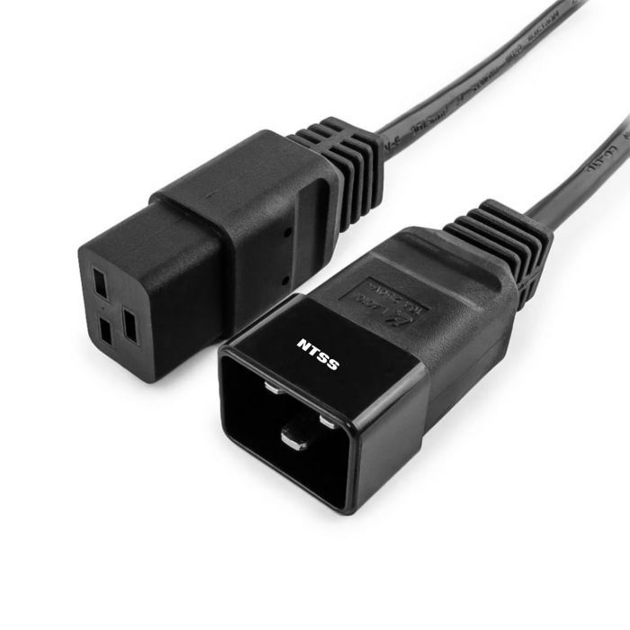 Шнур питания NTSS для БРП IEC 60320 C19 –  IEC 60320 C20, 3х1.0, 1.8 м, ГОСТ