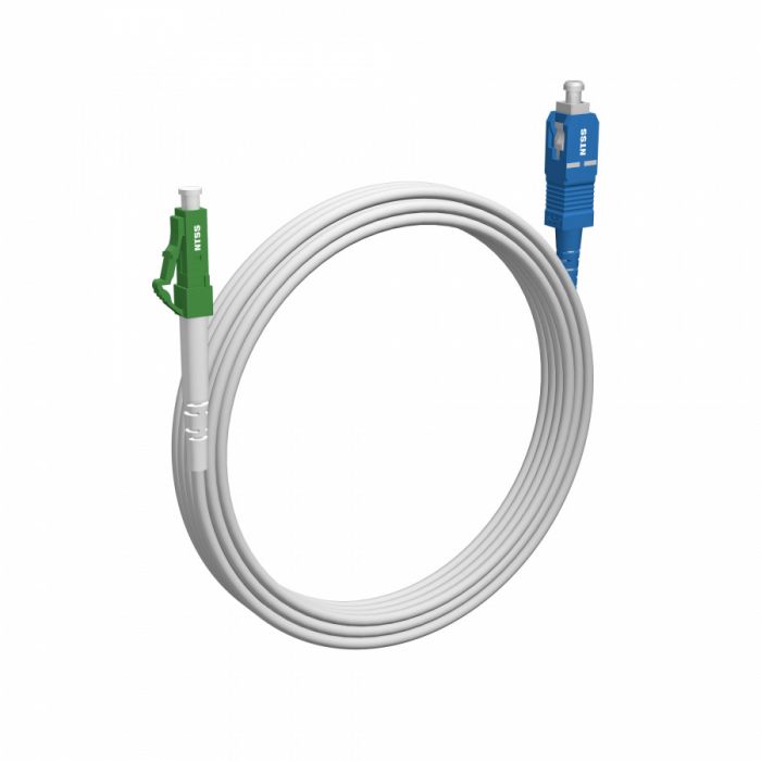 Шнур оптический NTSS spc LC/APC-SC/UPC 9/125 G.657A1 2.0мм 9м LSZH (патч-корд)