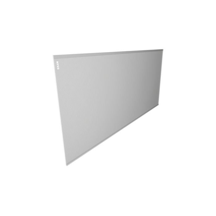 19" Панель заглушка 21U, поликарбонат, безинструментальная, на магнитной ленте