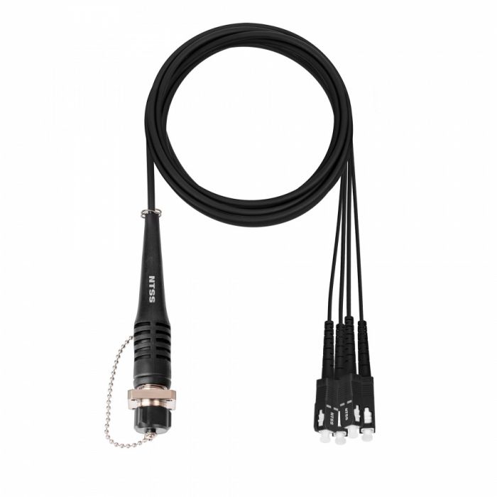 Сборка кабельная 4 волокна, SC/UPC-ODC/Socket 50/125мкм, вывод 0.3м, буфер 3мм, длина 5м