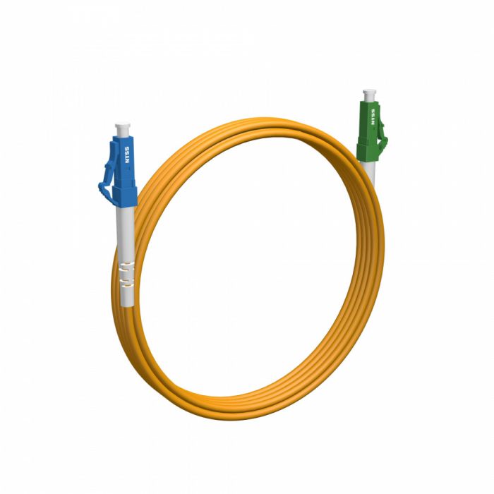Шнур оптический NTSS spc LC/UPC-LC/APC 9/125 3.0мм 3м LSZH (патч-корд)