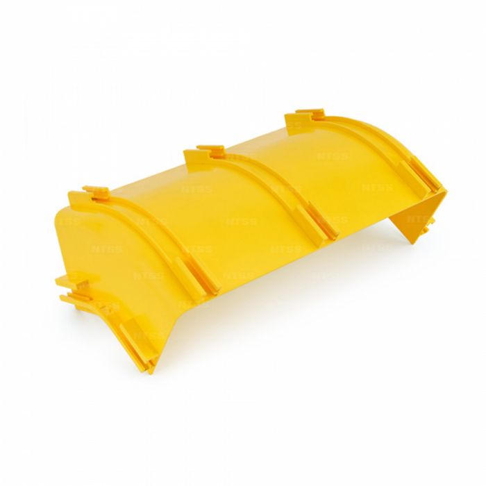 Плавный подъем  45° оптического лотка NTSS 240 мм, желтый