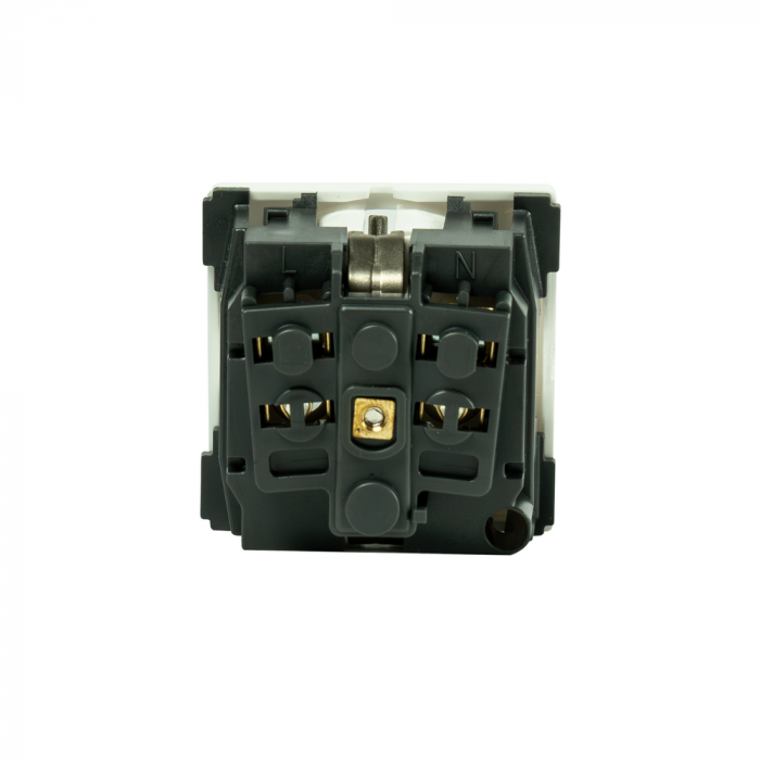 Розетка электрическая NTSS 2К+З (белый)