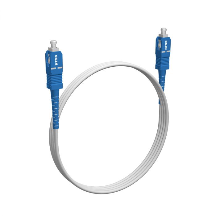 Шнур оптический NTSS spc SC/UPC-SC/UPC G.657A2 9/125 3.0мм 2м LSZH (патч-корд)