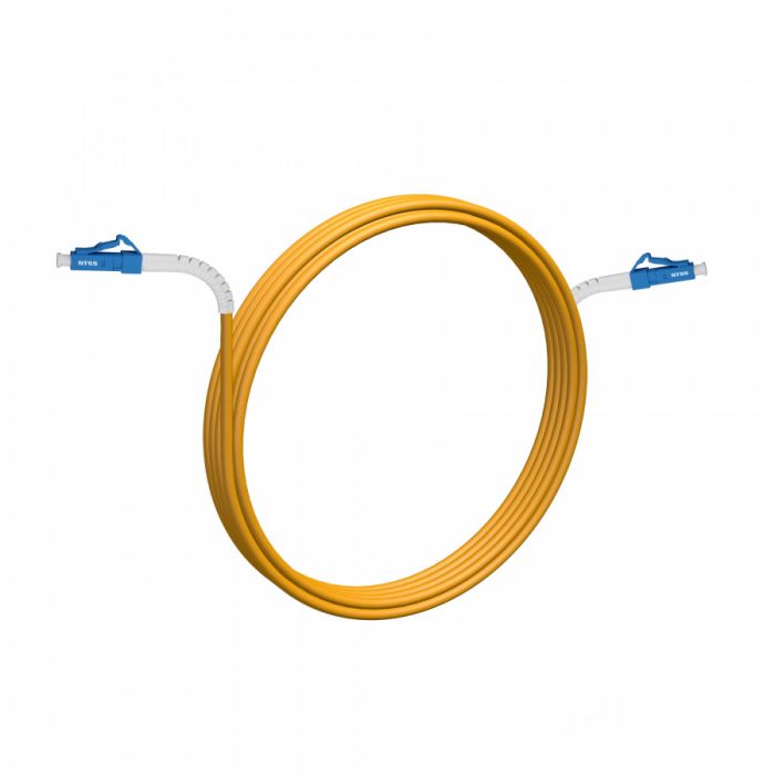 Шнур оптический NTSS dpc Flex Angle Boot LCfab/UPC-LCfab/UPC 9/125 3.0мм 3м LSZH (патч-корд)