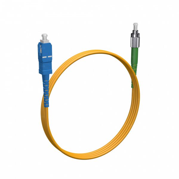 Шнур оптический NTSS spc SC/UPC-FC/APC 9/125 2.0мм 1м LSZH (патч-корд)