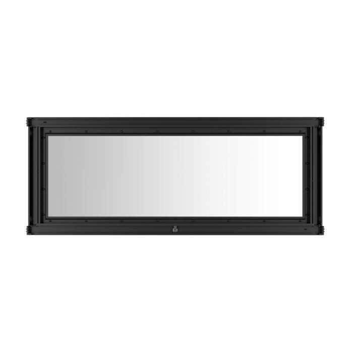 Секция крыши системы изоляции NTSS обслуживаемая с окном, ширина коридора 1800 мм, длина 750 мм, RAL 9005 чёрный