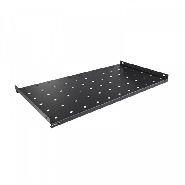 Полка стационарная NTSS 488х255мм, для настенных шкафов серии W глубиной 450мм, черный RAL 9005