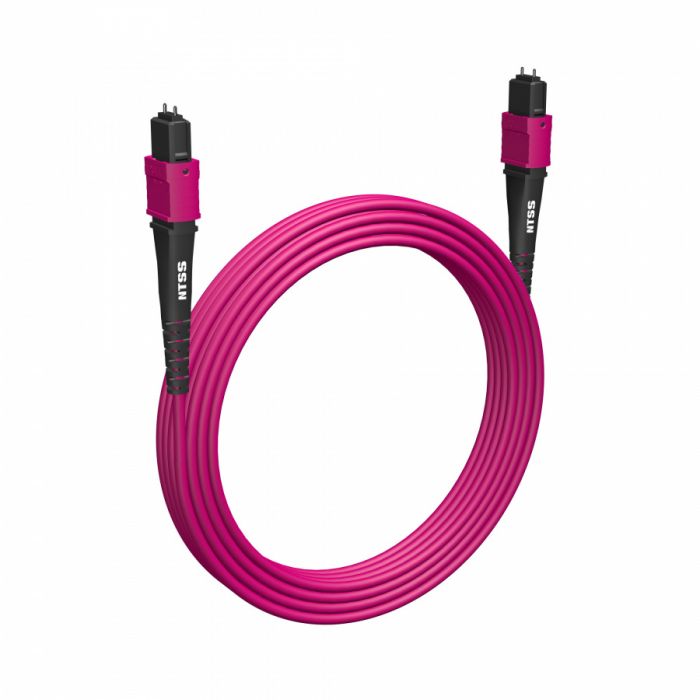 Волоконно-оптическая сборка trunk NTSS PREMIUM 8ов, MTP/UPC (female)-MTP/UPC (female), полярность B, 50/125 OM4, 15м, LSZH