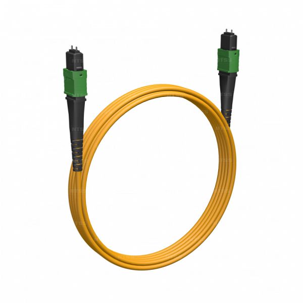 Волоконно-оптическая сборка trunk NTSS PREMIUM 24ов, MTP/APC (female)-MTP/APC (female), полярность А, 9/125 OS2, 3м, LSZH